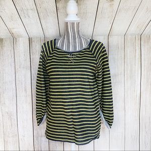 Yellow Casual Cozy Medium Sweater